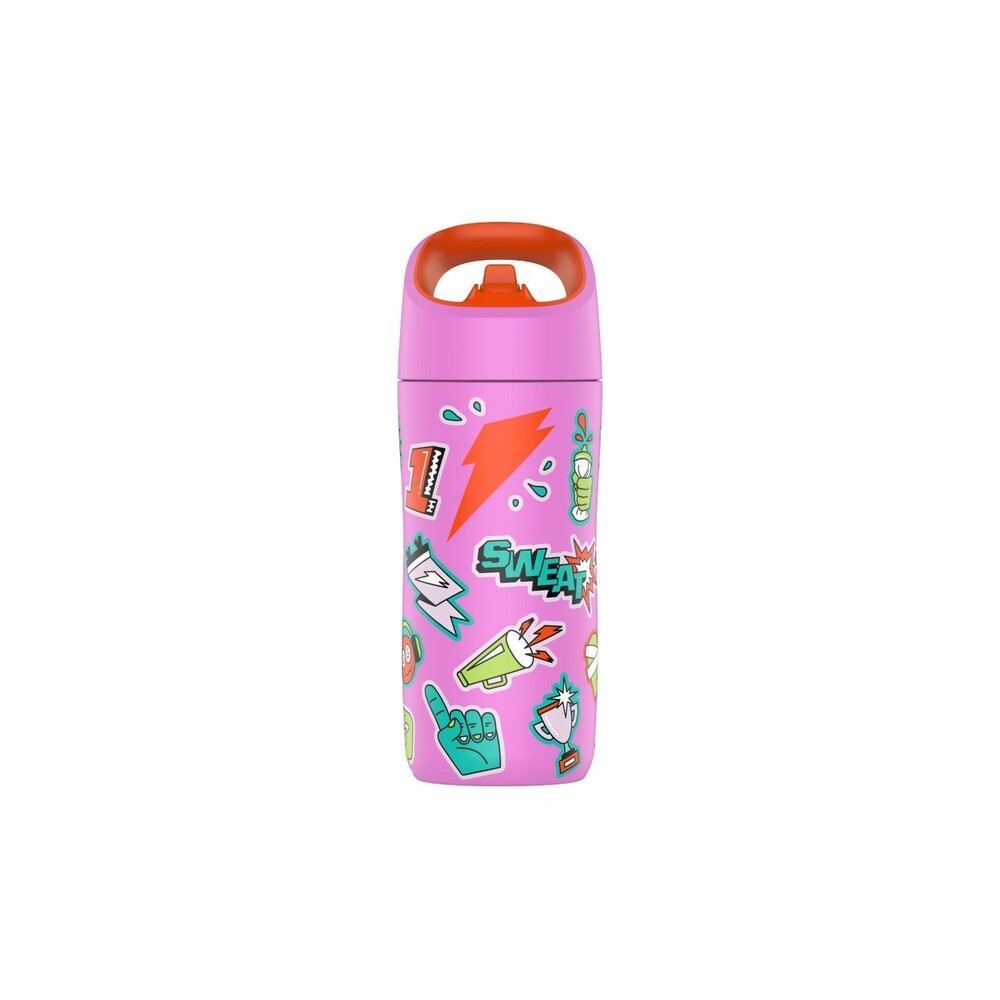 Gatorade Kids' Rookie Pink Metal Water Bottle 12oz Stainless Steel Bottle